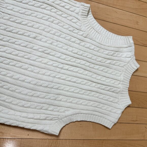 NORDSTROM BP Mock Neck Preppy Sweater Knit Vest Size Small - Picture 8 of 8